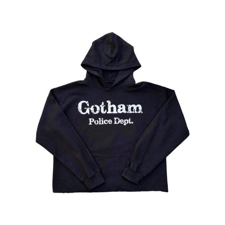 Unisex nan Kapuzensweatshirt mit Used-Frontdruck und Kängurutasche Echo Archiv