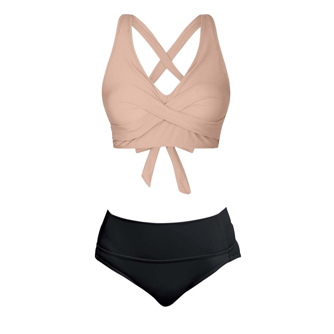 Damen Zweiteiliger Badeanzug mit floralem Design Echo Archiv