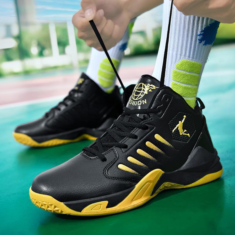 Herren Performance-Basketballschuhe mit gepolsterter Knöchelmanschette und griffiger Courtsohle Echoarchiv
