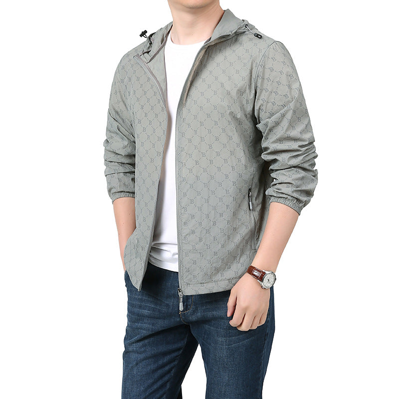 Herren Leichte und atmungsaktive Übergangsjacke Echo Archiv
