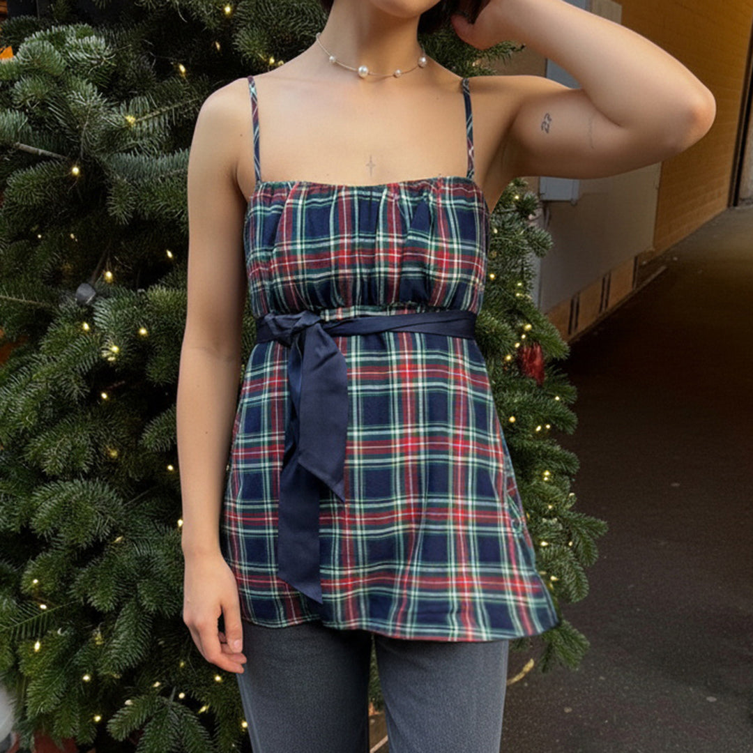 Damen sommerliches Trägerkleid mit eleganter Schleifenverzierung Echo Archiv