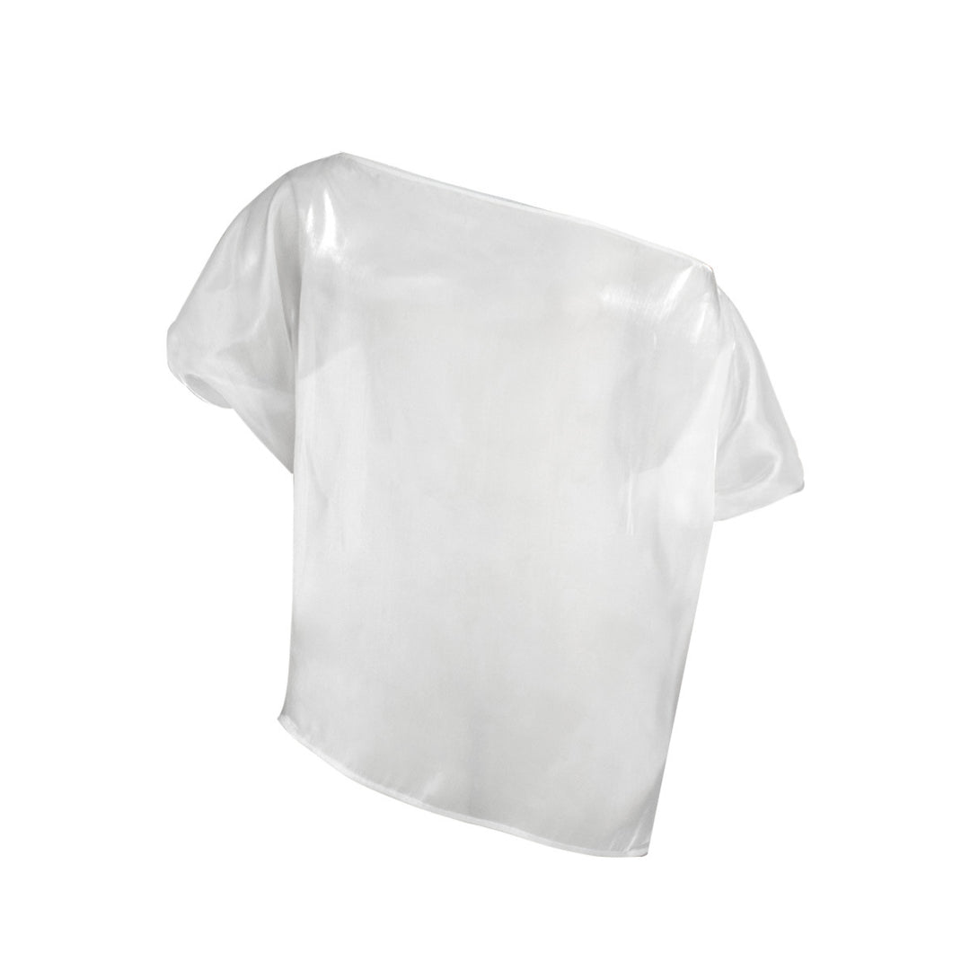 Damen Transparente Chiffon-Bluse Echo Archiv