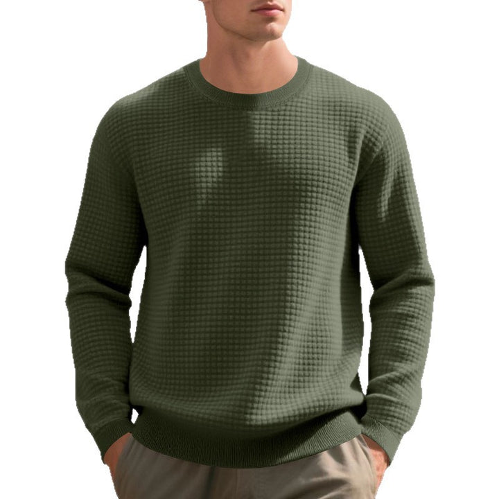 Herren strukturiertes Sweatshirt mit lässigem Schnitt und hohem Tragekomfort Echoarchiv