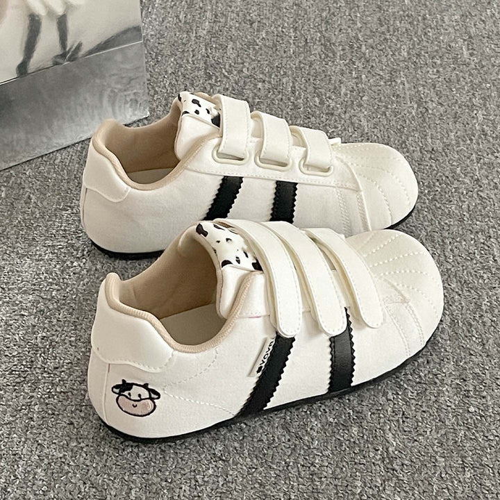 Damen Sneakers mit Velcro-Verschluss und lustigem Tierdesign Echo Archiv