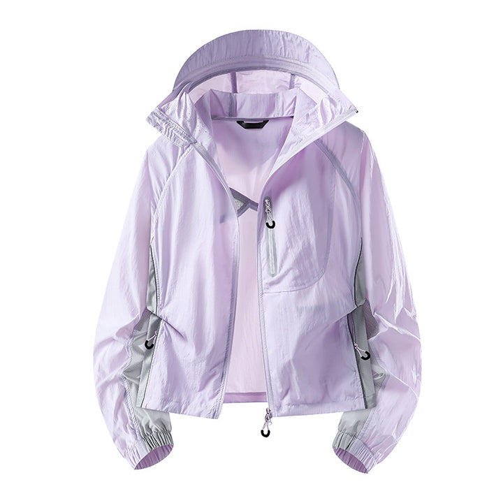 Damen Leichte Windbreakerjacke Echo Archiv