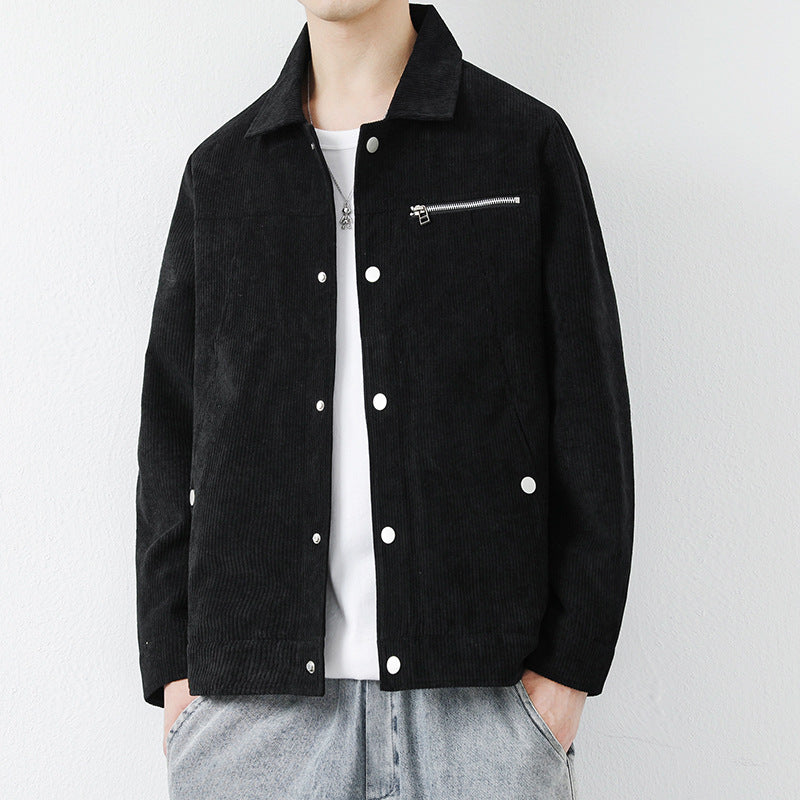 Herren Modische Cordjacke Echo Archiv