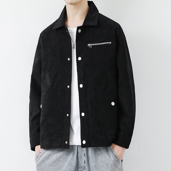 Herren Modische Cordjacke Echo Archiv