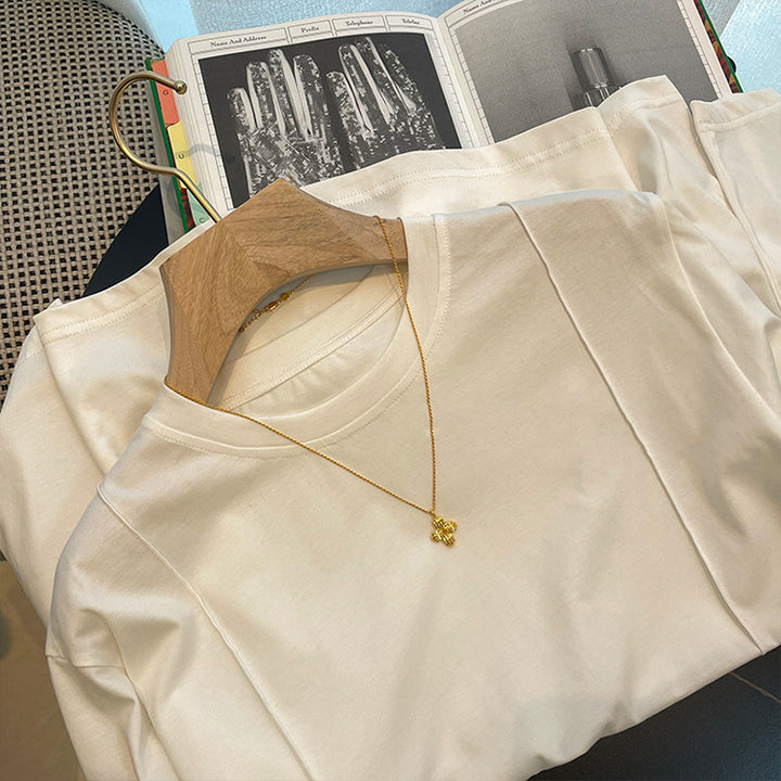 Damen Bequemes Langarmshirt aus hochwertiger Baumwolle Echoarchiv