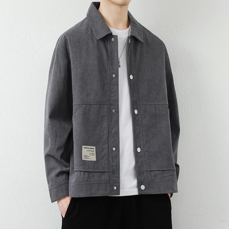 Herren Modische Cordjacke Echo Archiv