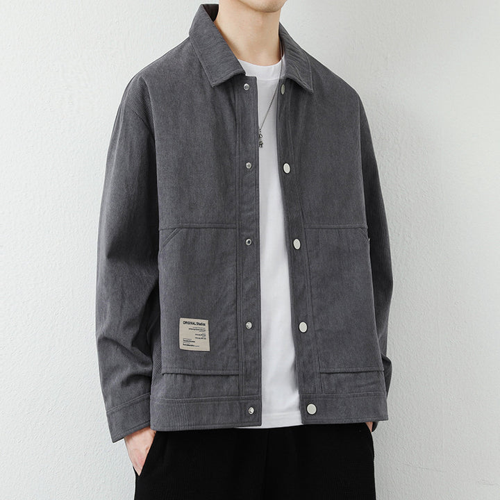 Herren Modische Cordjacke Echo Archiv