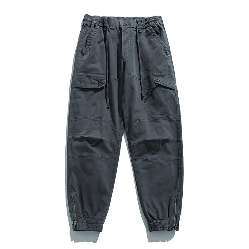 Herren Cargo-Joggerhose im Utility‑Stil mit ergonomischen Kniepaneelen und Reißverschluss‑Knöchel Echo Archiv