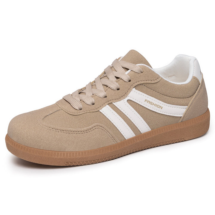 Damen nan retro-inspirierter Low-Top Sneaker mit Velours- und Synthetikbesatz Echo Archiv