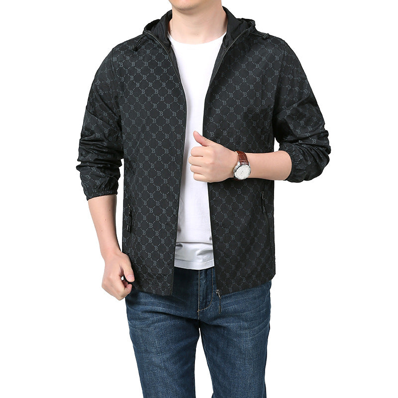 Herren Leichte und atmungsaktive Übergangsjacke Echo Archiv