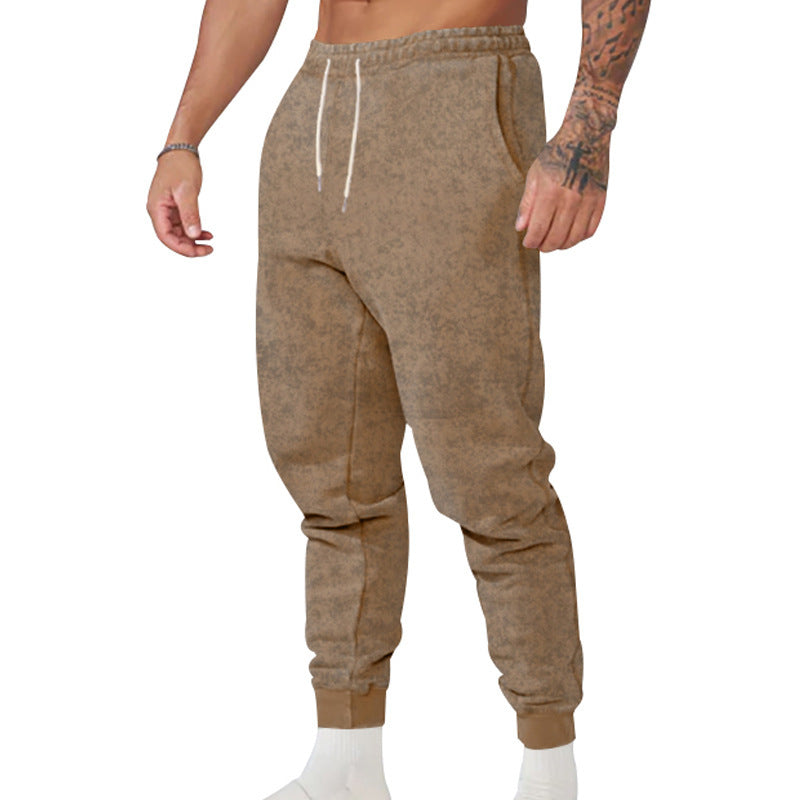 Herren bequeme Sweatpants mit elastischem Bund und sportlichem Style Echoarchiv