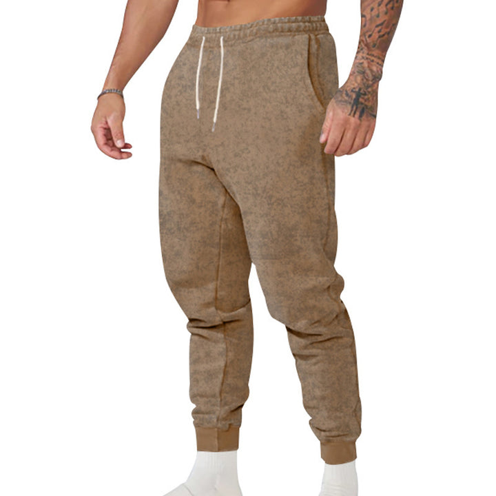 Herren bequeme Sweatpants mit elastischem Bund und sportlichem Style Echoarchiv