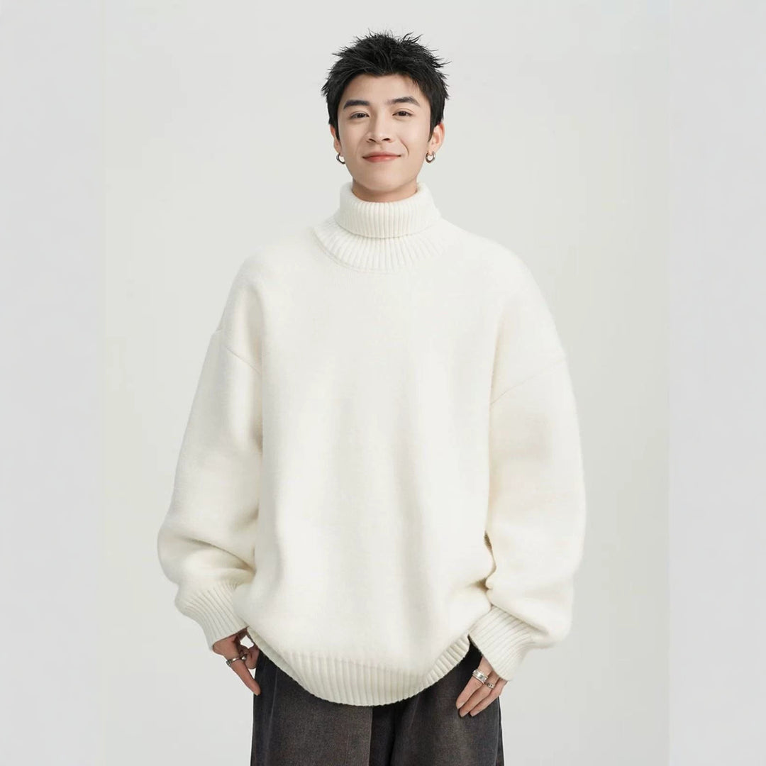 Unisex Oversized Rollkragenpullover Echoarchiv