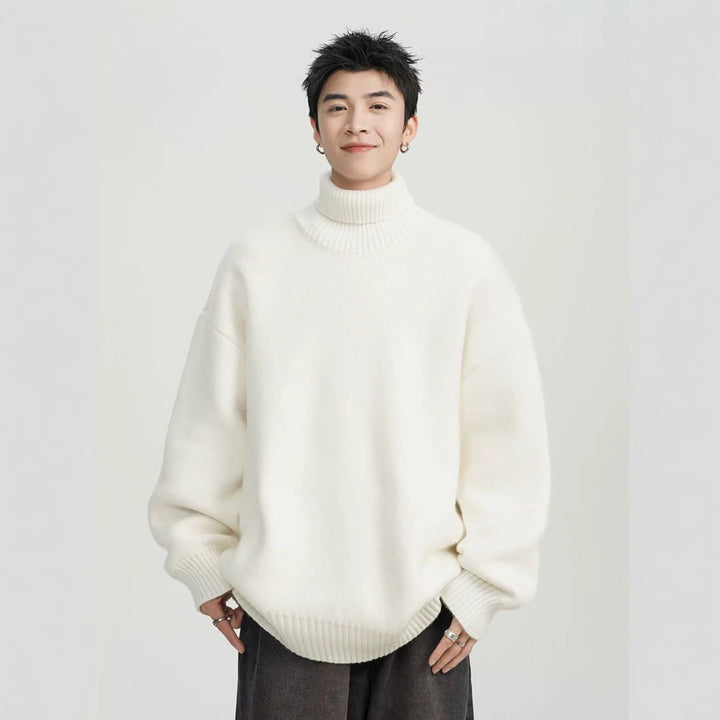 Unisex Oversized Rollkragenpullover Echoarchiv