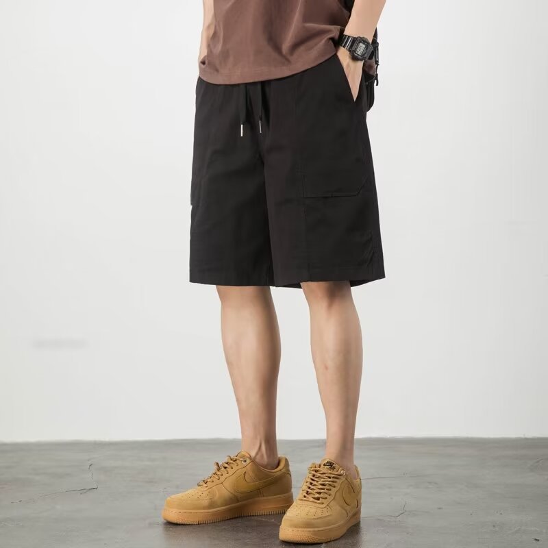 Herren Cargo-Shorts mit vielseitigen Taschen und elastischem Bund Echoarchiv