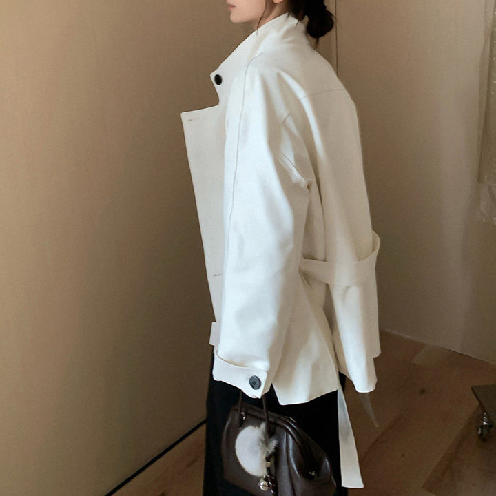 Damen ModischeOversized Übergangsjacke Echoarchiv