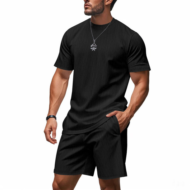 Herren stylishes Freizeit-Set aus atmungsaktivem Material Echoarchiv