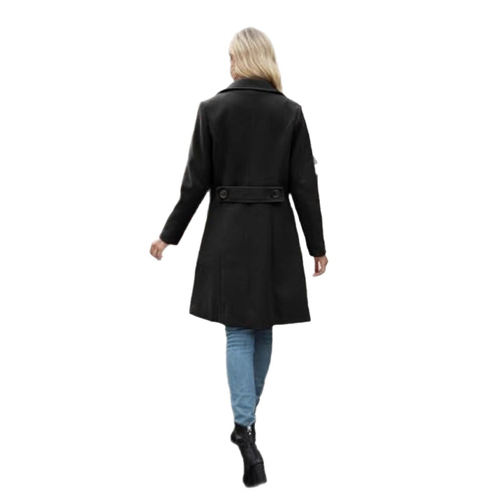 Damen Eleganter Doppelreihiger Mantel Echo Archiv