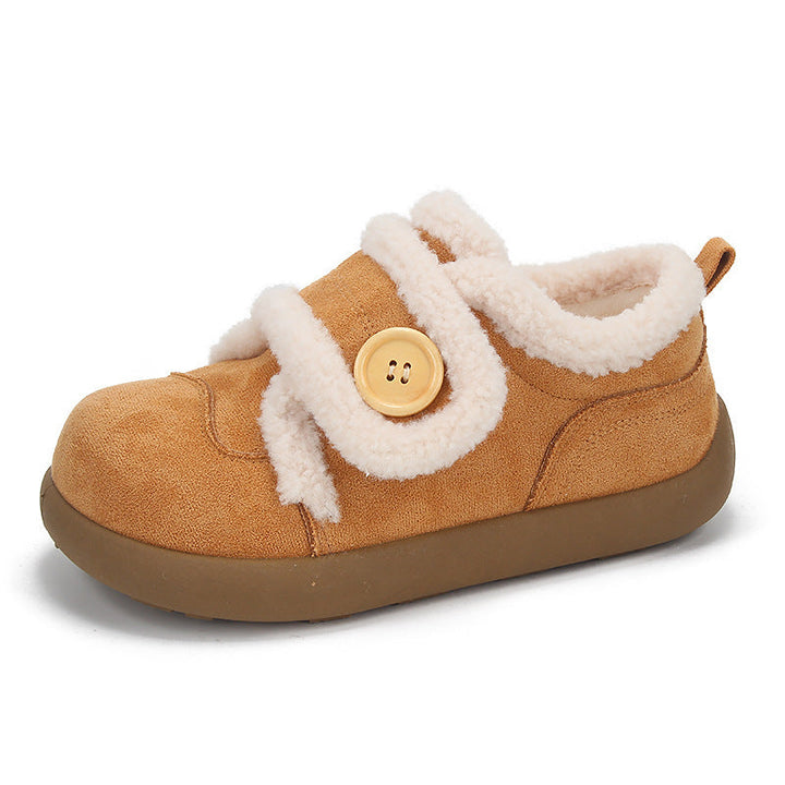 Damen Sneaker mit kuscheligem Innenfutter und praktischer Knopfakzent Echo Archiv