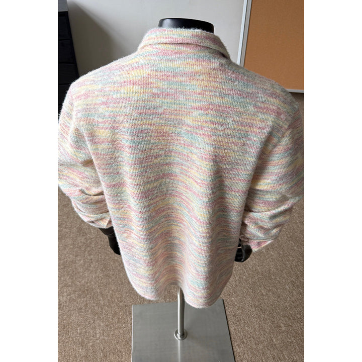 Damen Modische Strickjacke mit buntem Muster Echo Archiv