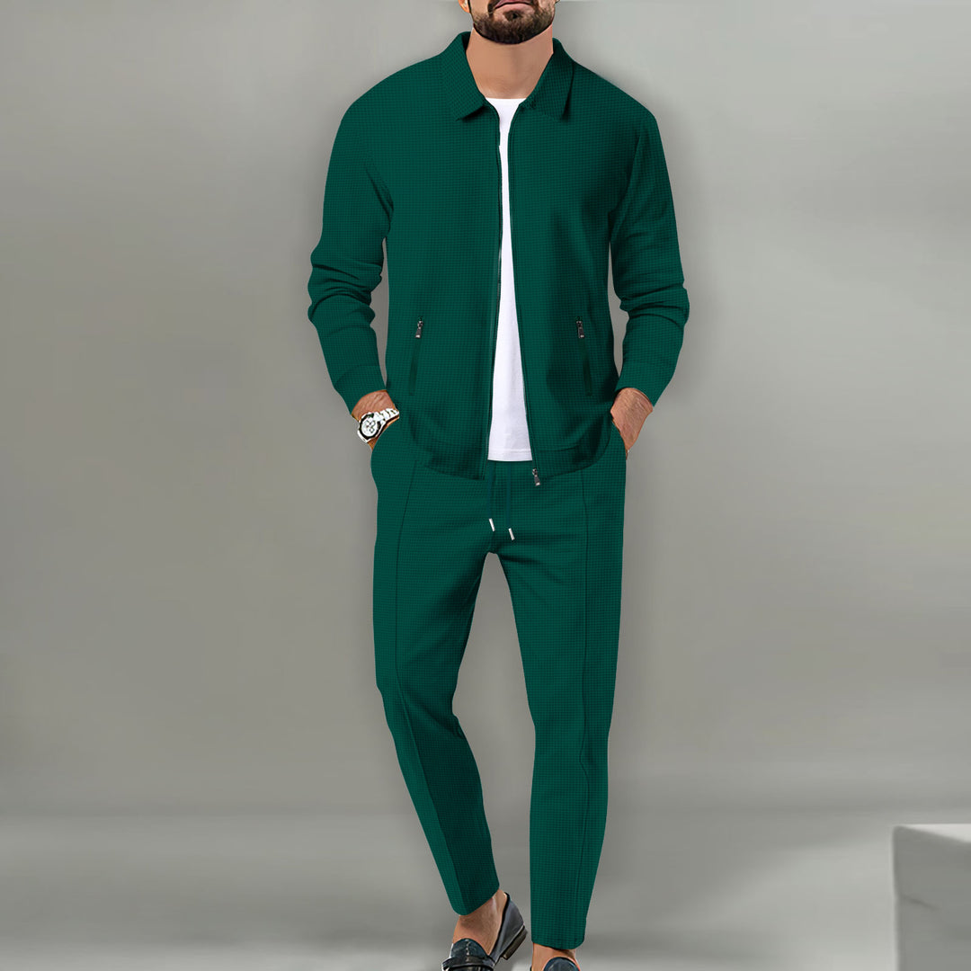 Herren Freizeit-Set aus atmungsaktivem Material mit praktischen Taschen Echoarchiv