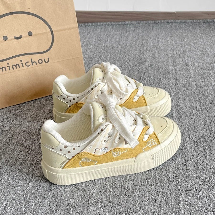 Damen Sneaker mit verspieltem Tierdesign und atmungsaktivem Obermaterial Echo Archiv