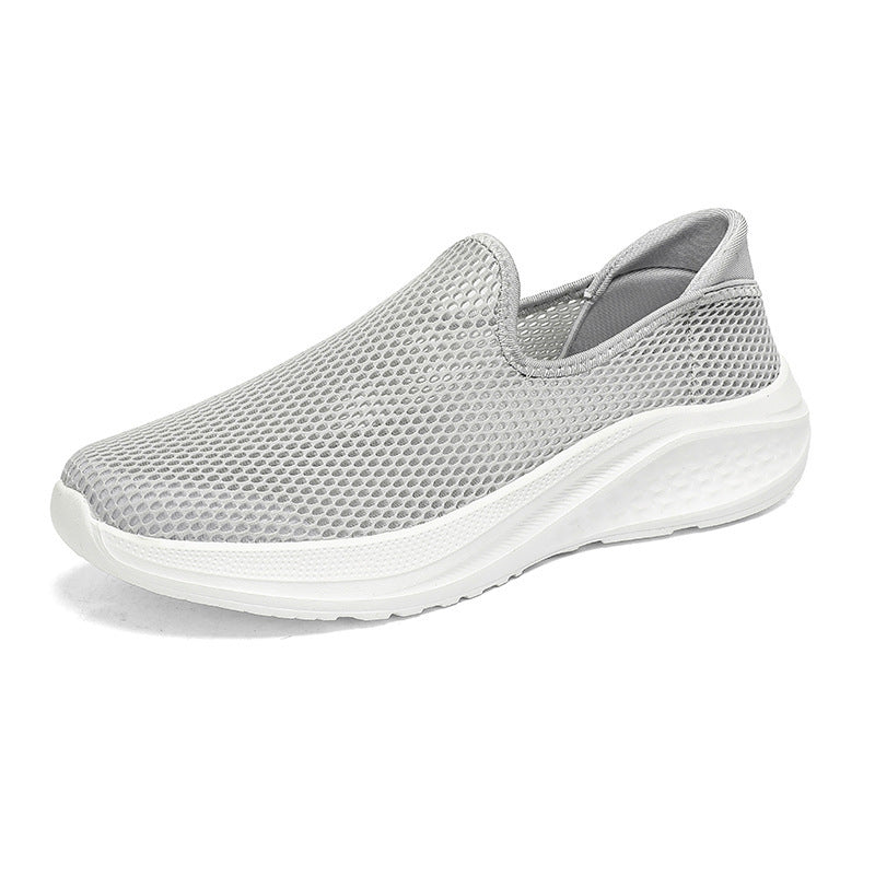 Herren nan atmungsaktiver Netz-Sportschuh mit Schlupfform und stoßdämpfender Laufsohle Echo Archiv