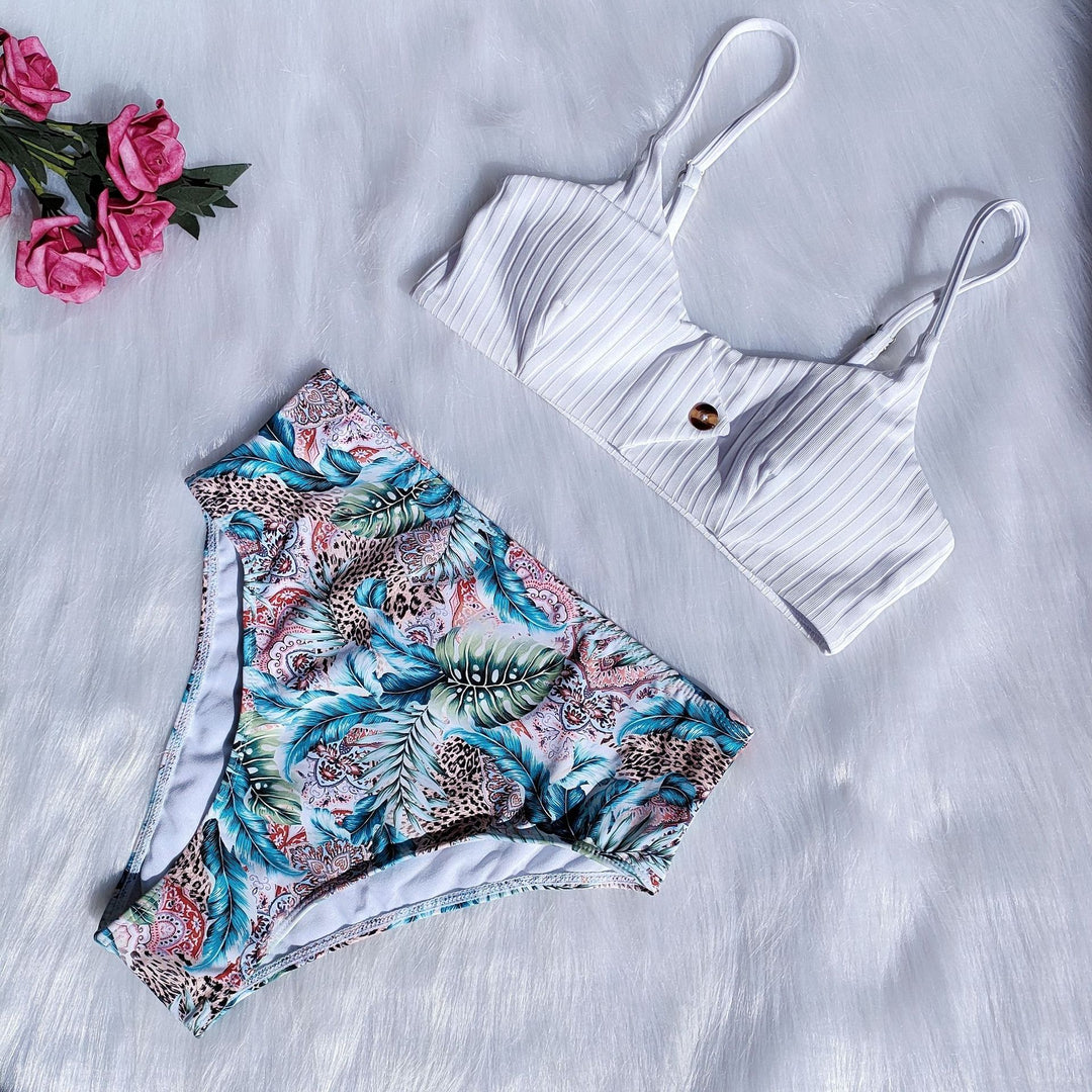 Damen Bikini-Set mit floralem Design und modischem Schnitt Echo Archiv