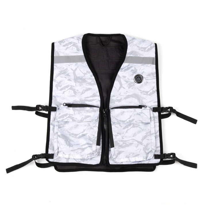Unisex nan modulare Ventilationsweste mit Einlassöffnungen für Clip‑Lüfter und verstellbarem Schnellverschluss Echo Archiv