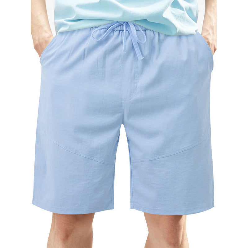 Herren Freizeit-Shorts mit elastischem Bund und seitlichen Taschen Echoarchiv