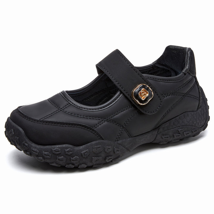 Damen nan sportive Mary-Jane Freizeitschuh mit verstellbarem Klettverschluss, gepolstertem Knöchelkragen und profiliertem Outdoor-Laufsohlen-System Echo Archiv