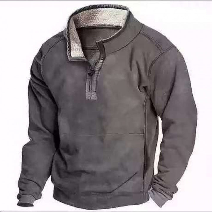 Herren Modischer Hoodie mit Kapuze und maritimem Druck Echoarchiv