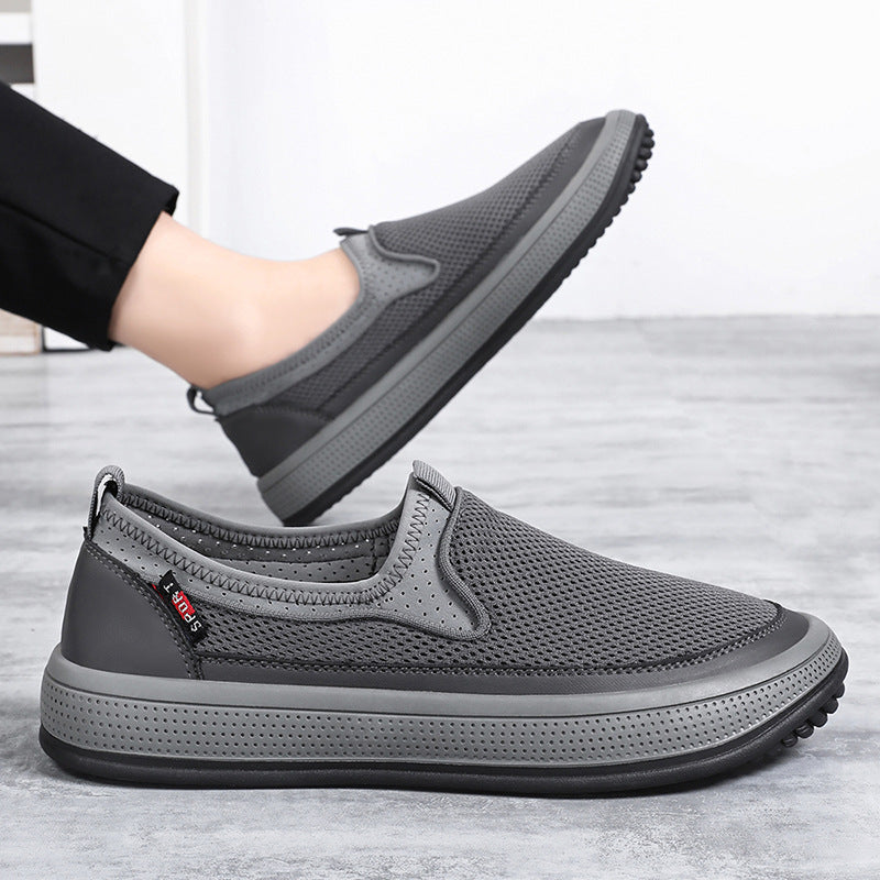 Damen Komfortable und atmungsaktive Slip-On Sneakers mit rutschfester Sohle Echo Archiv
