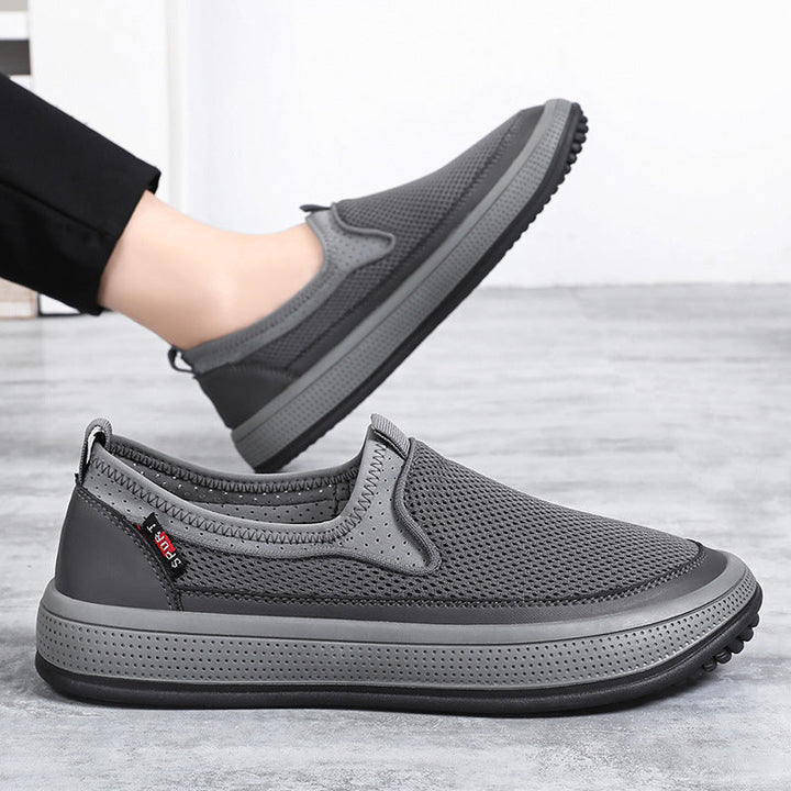 Damen Komfortable und atmungsaktive Slip-On Sneakers mit rutschfester Sohle Echo Archiv