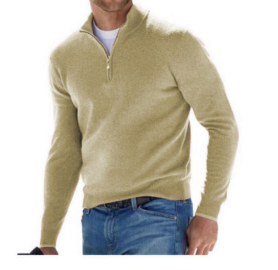 Damen nan leichter Sweatshirtpullover mit halbem Reißverschluss Echo Archiv