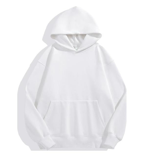 Unisex klassischer Kapuzenpullover mit Kängurutasche und weichem Baumwollfleece – Auréline
