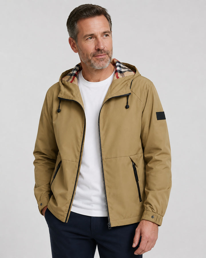 Herren Technische Regenjacke Echo Archiv