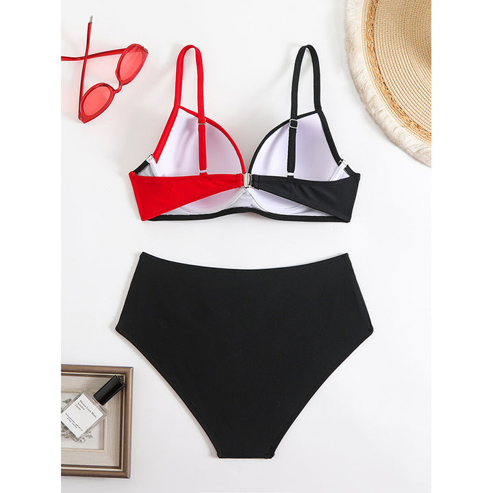 Damen Zweiteiliges Bikini-Set mit verspieltem Wickeldesign Echo Archiv