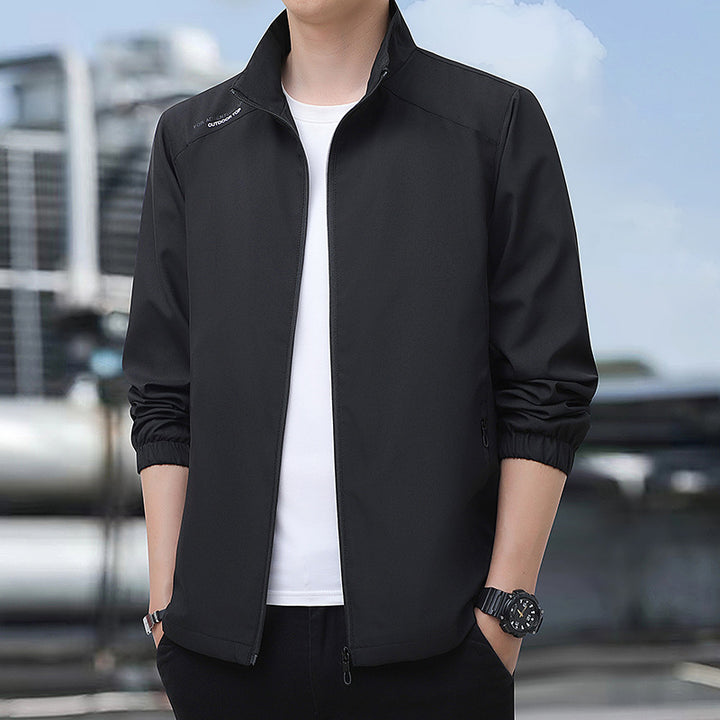 Herren Sportliche Freizeitjacke mit hohem Kragen Echo Archiv