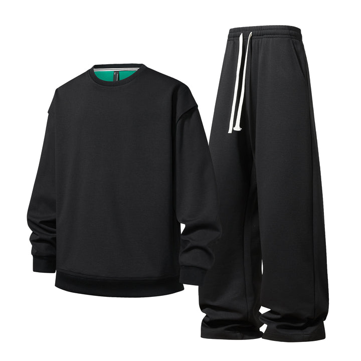 Damen Stylisches Sweatshirt und Sporthose Set Echoarchiv