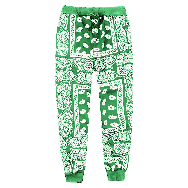 Herren bequeme Jogginghose mit trendigem Muster Echoarchiv