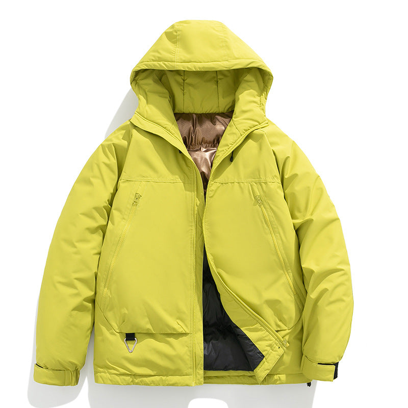 Herren dicke Outdoor-Winterjacke mit isolierendem Innenfutter Echoarchiv