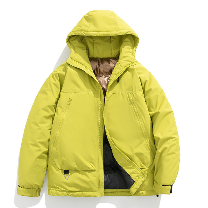 Herren dicke Outdoor-Winterjacke mit isolierendem Innenfutter Echoarchiv