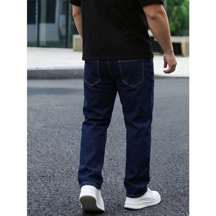 Herren Bequeme Regular Fit Jeans Echoarchiv