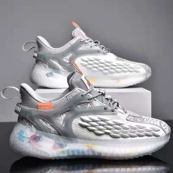 Unisex nan avantgardistischer Hybrid-Sneaker mit strukturierter Flechtapplikation und stützender Fersenbrücke Echo Archiv