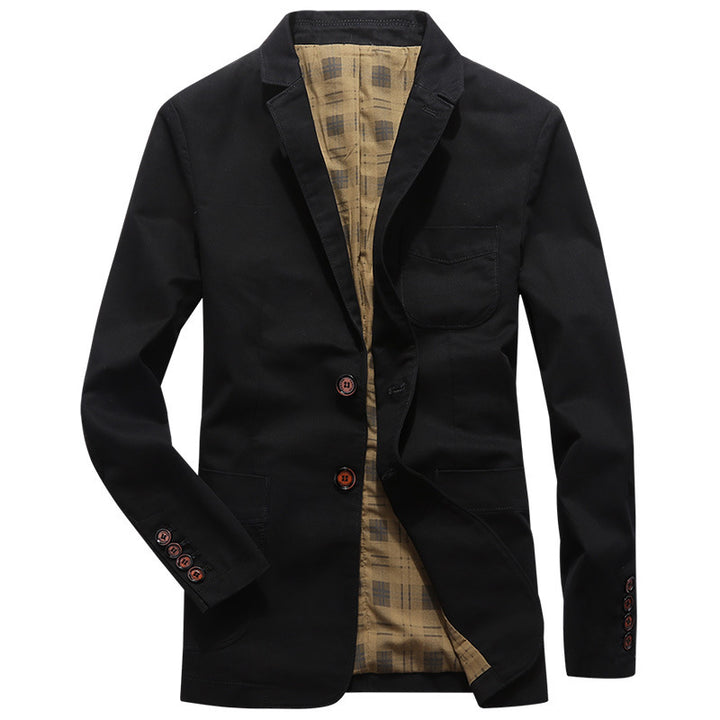 Herren Sakko im Field‑Stil aus Premium‑Canvas mit aufgesetzten Taschen Echo Archiv