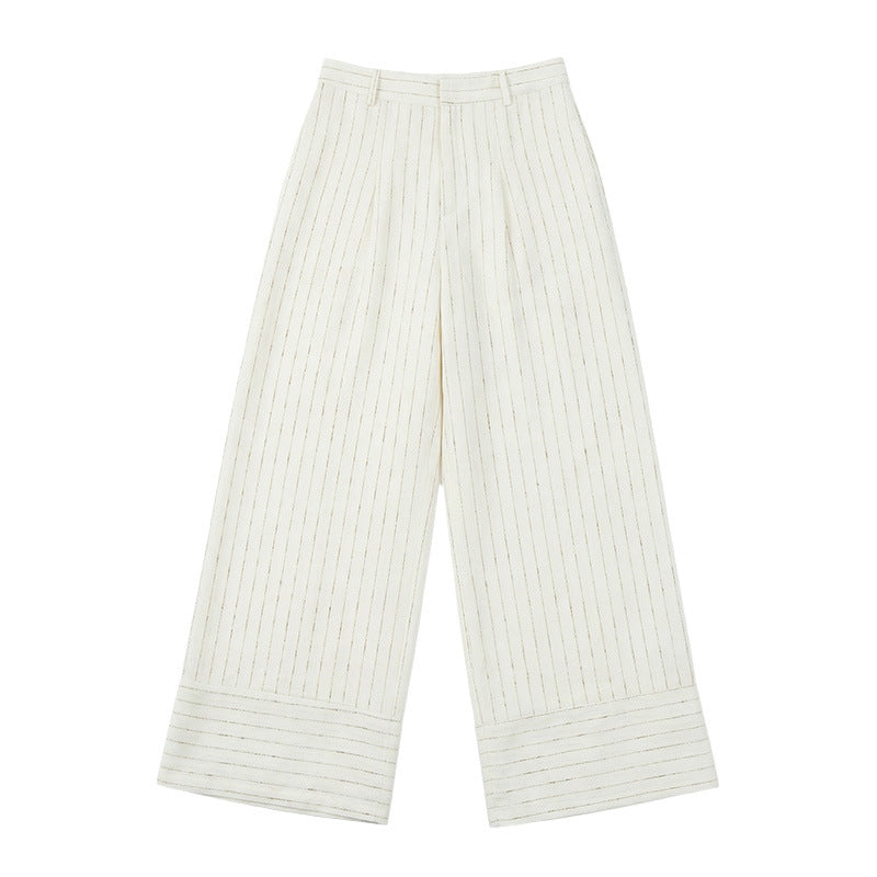 Damen Weite Streifenhose Echo Archiv